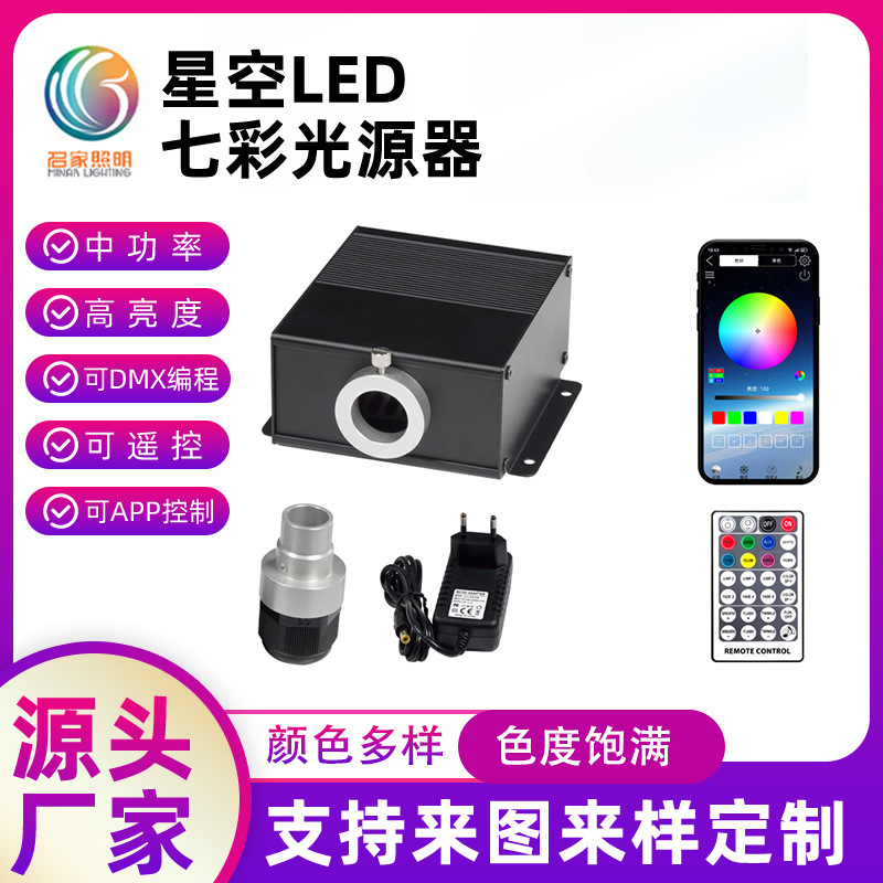 Автомобильная LED цветная волоконно-оптическая машина с программируемым управлением