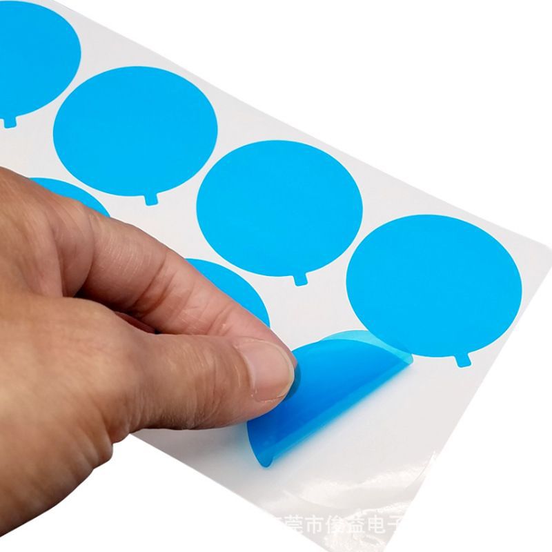 Factory spot supply stainless steel protective film electrostatic pe self-adhesive protective film round transparent pe electrostatic film die cutting