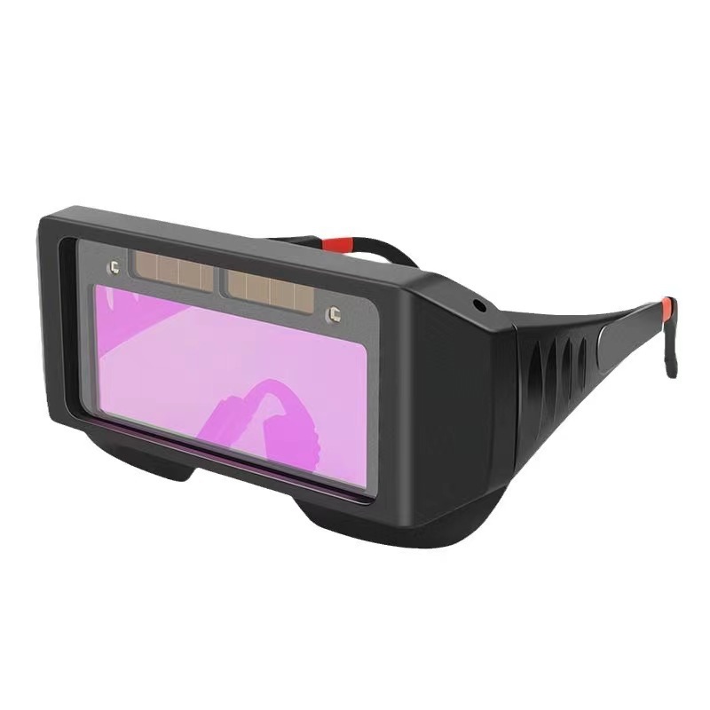 Automatic dimming welding glasses welder goggles welding argon arc welding anti-glare anti-impact welding protective glasses