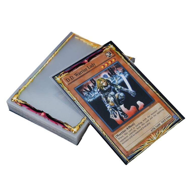 Junmei wholesale transparent card set 69*94 66*91 game king outside gallbladder PTCG panto 100