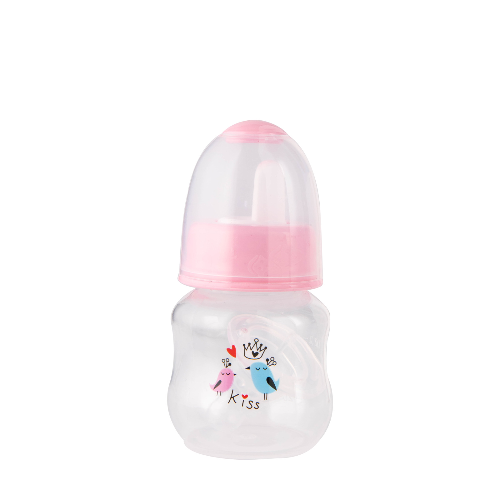 Newborn mother and baby baby standard mouth PP feeding bottle 60ML anti-flatulence arc gourd type feeding bottle wholesale