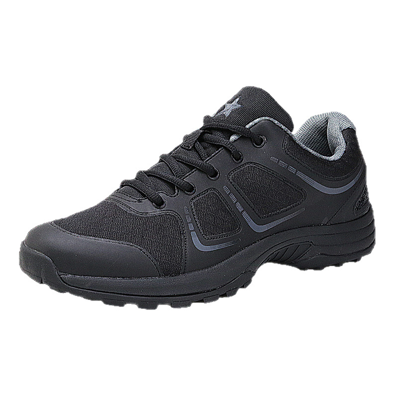 Jihua Genuine Physical Fitness Shoes New Physical Training Shoes Black Training Shoes Fire Rubber Shoes Sports Running Shoes Wholesale