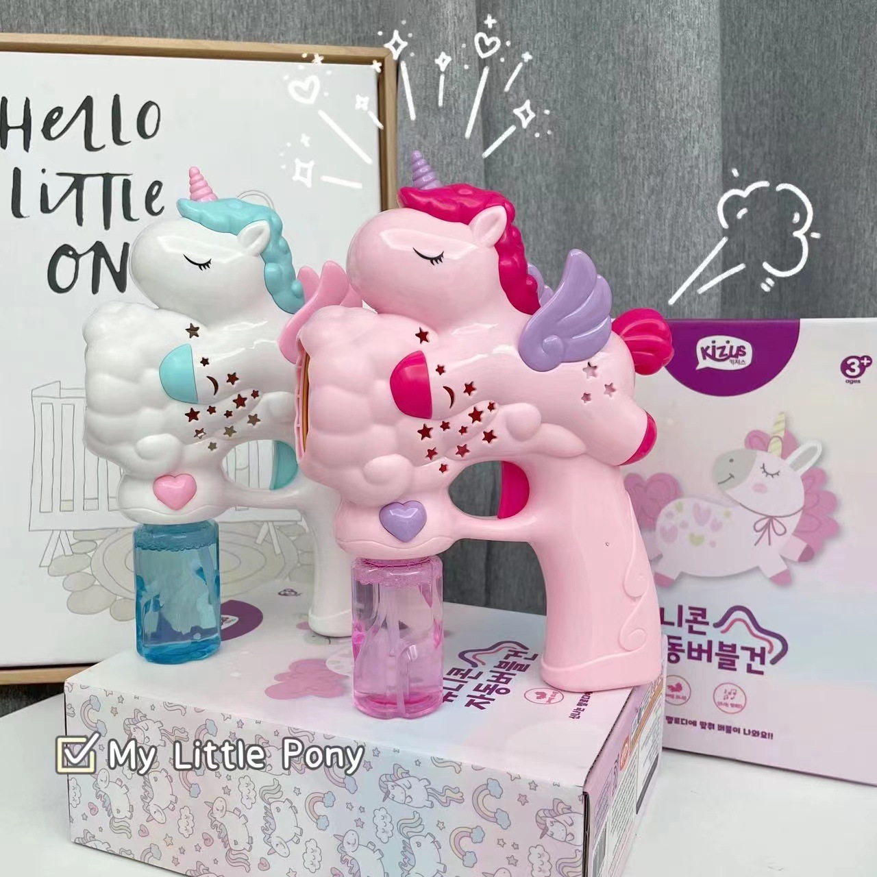 Net red Gatling bubble machine wholesale electric automatic bubble gun bubble stick Yiwu children's stall