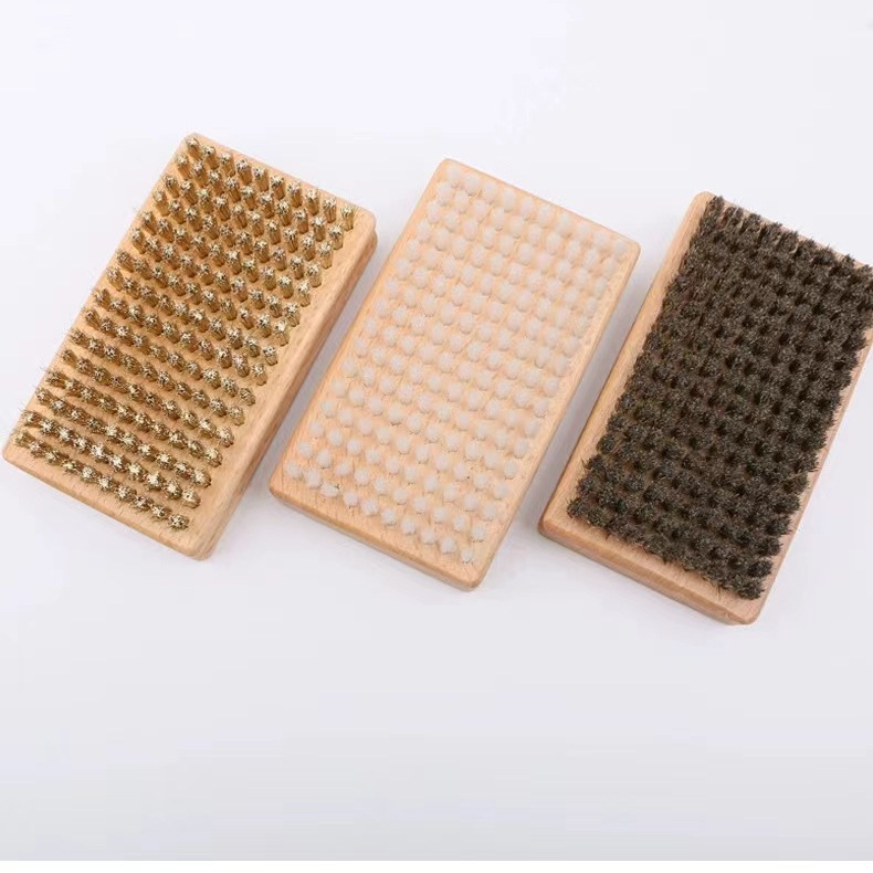 Щетка для лыж, щетка для воска, медная щетка, удаление воска, нейлоновая щетка, полировочная щетка из конского волоса, набор для чистки