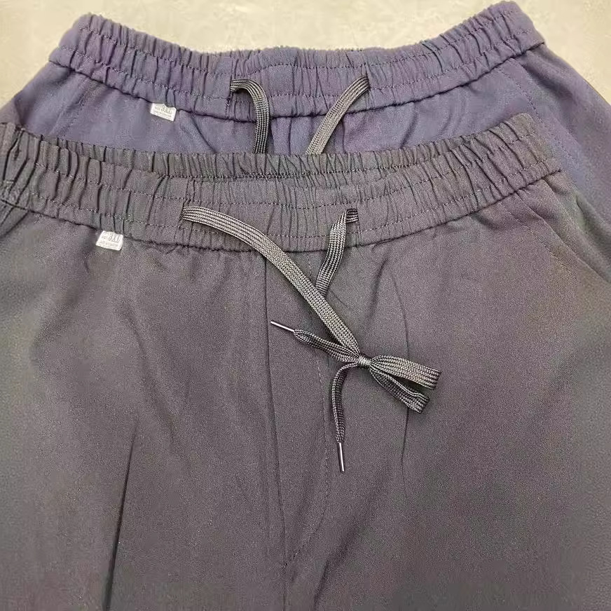 2025 Autumn Middle-Aged and Elderly Men's Pants Medium Thick Casual Pants Dad's Loose Straight-Leg Trousers