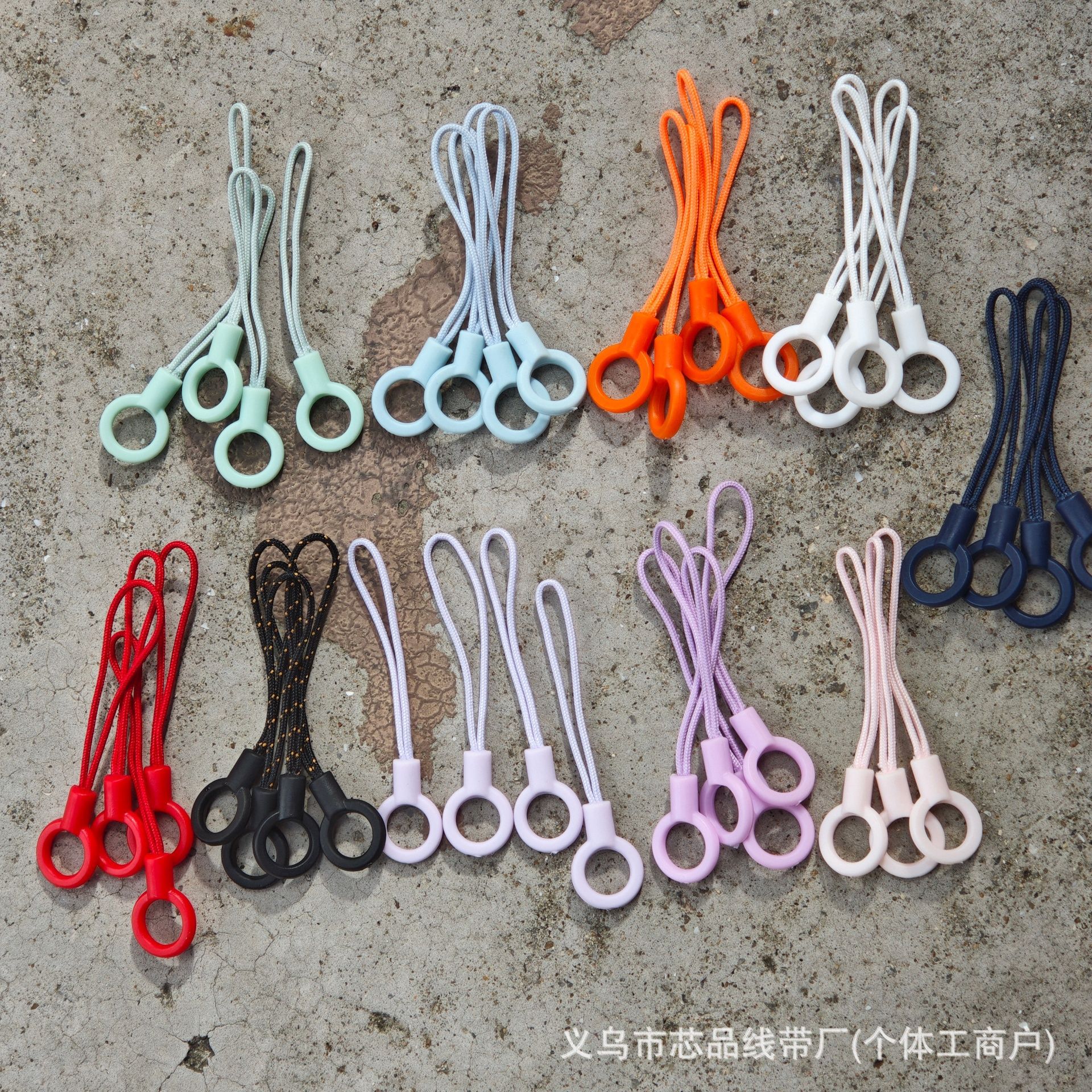 Круглый шнурок для мобильного телефона с кольцом, подвеска, ключ, чехол для мобильного телефона, противоугонная цепочка, висячее кольцо, веревка для USB