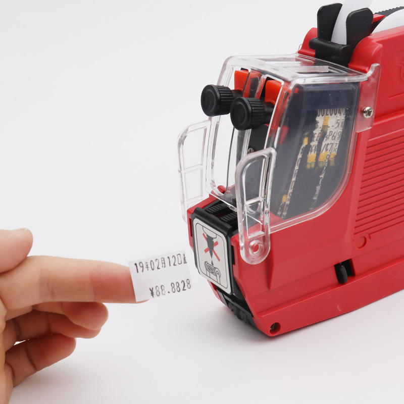 Factory Direct 6602 Pricing Machine Crown Double Row Pricing Machine Supermarket Date Price Marker Pricing Machine