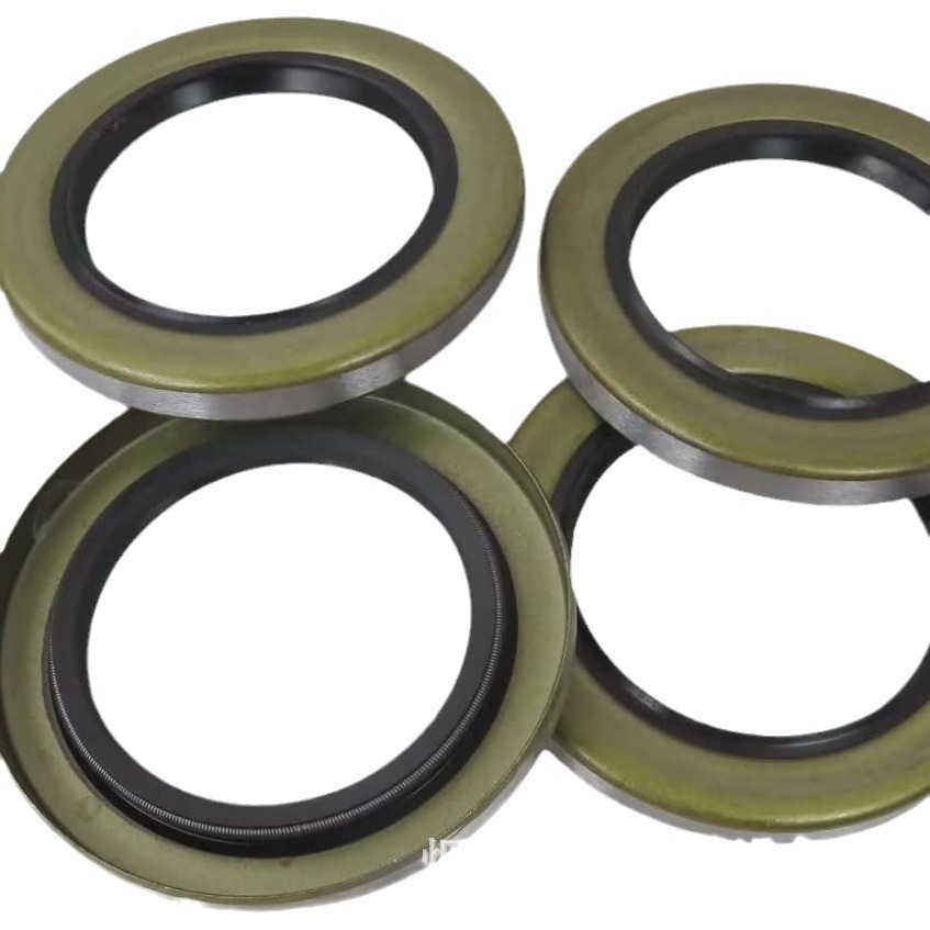 4pcs 5200-7000lbs Trailer Axle 2.250*3.371 Grease Double Lip Seals 22333TB