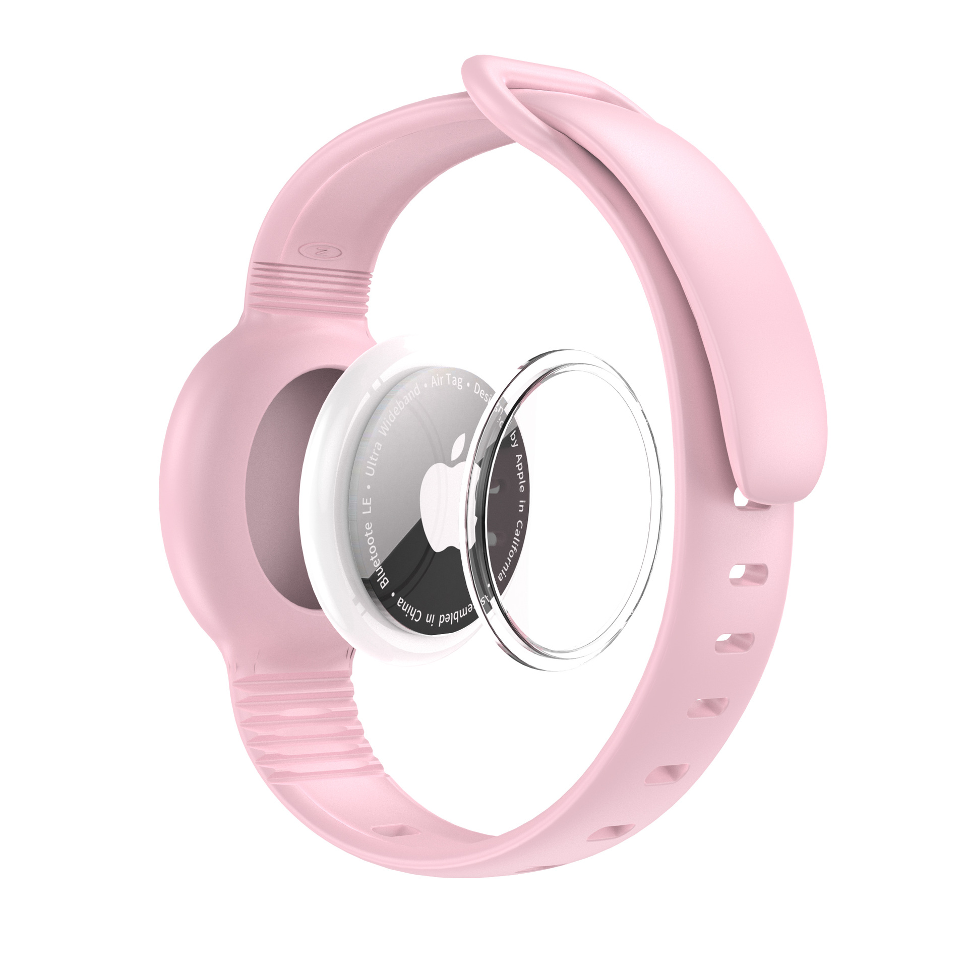 Suitable for Airtag Protective Cover Apple Tracker Silicone Kidsren's Adult Bracelet Wristband Waterproof Protective Cover