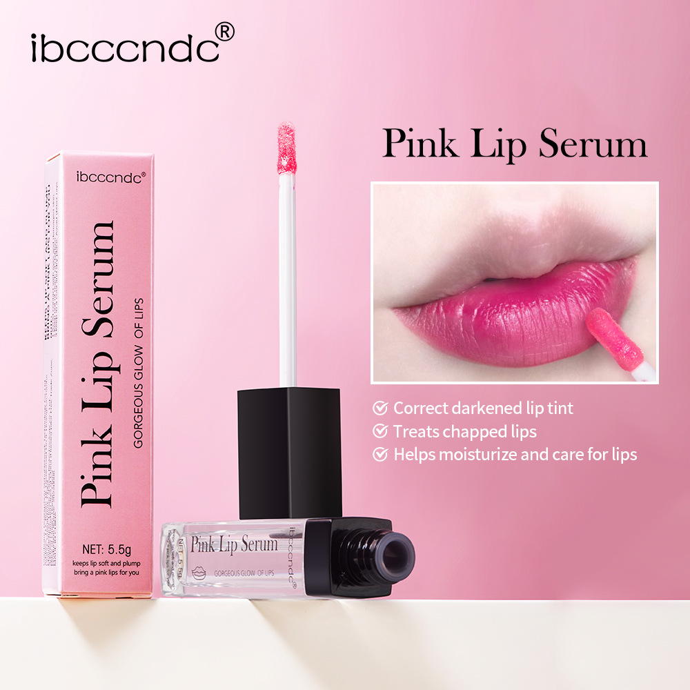 Кросс-бордерный Ibcccndc нежный бальзам для губ, розовая помада, блеск для губ