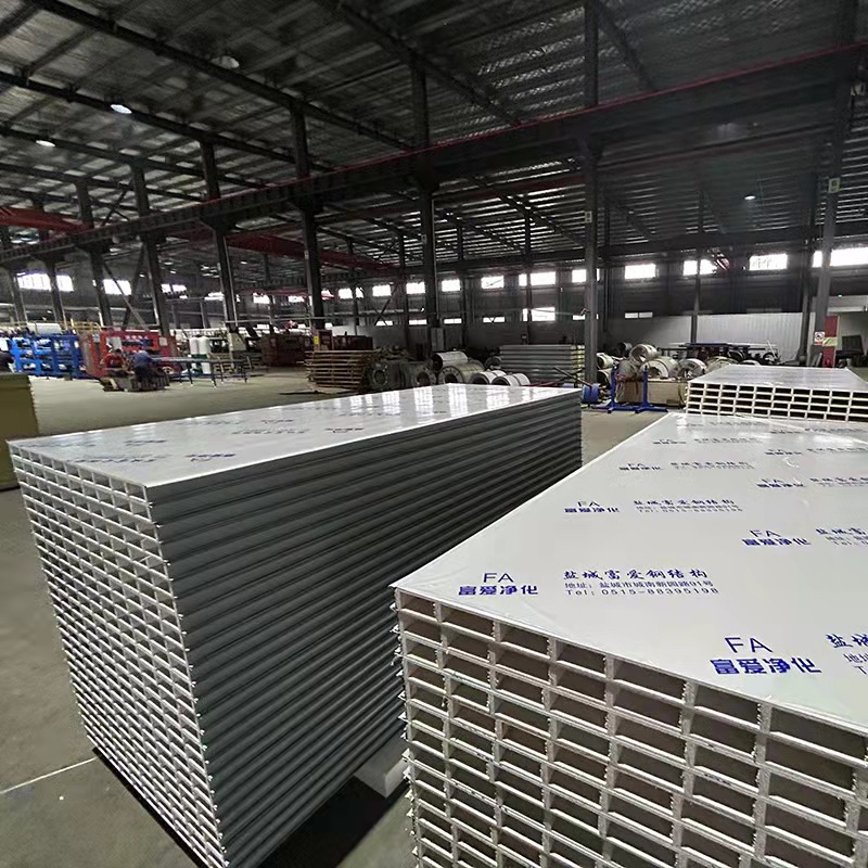 Hollow Glass Magnesium Purification Board Is Used for Ceiling Walls, Which Is Fireproof, Odorless, Non-Toxic, Non-Rotten and Non-Flammable