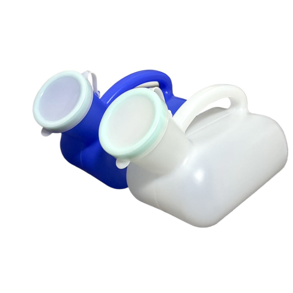 Urinal 1000 ml with lid thickened large capacity elderly bedridden portable urinal factory wholesale with non-slip ring