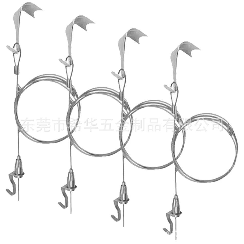 Cross-border Steel Wire Hanging Rope Hanging Hanging Hanging Hanging Hanging Hanging Hanging Hanging Hanging Hanging Hanging Accessories for Art Exhibition