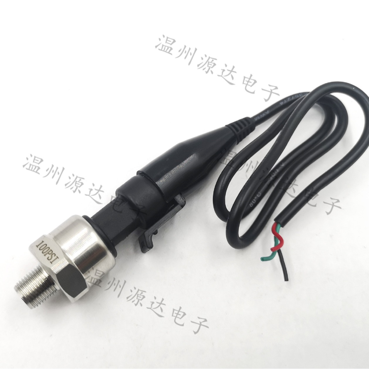Water pressure fuel pressure sensor pressure transmitter 100PSI5V pressure sensor with connecting line NPT1/8