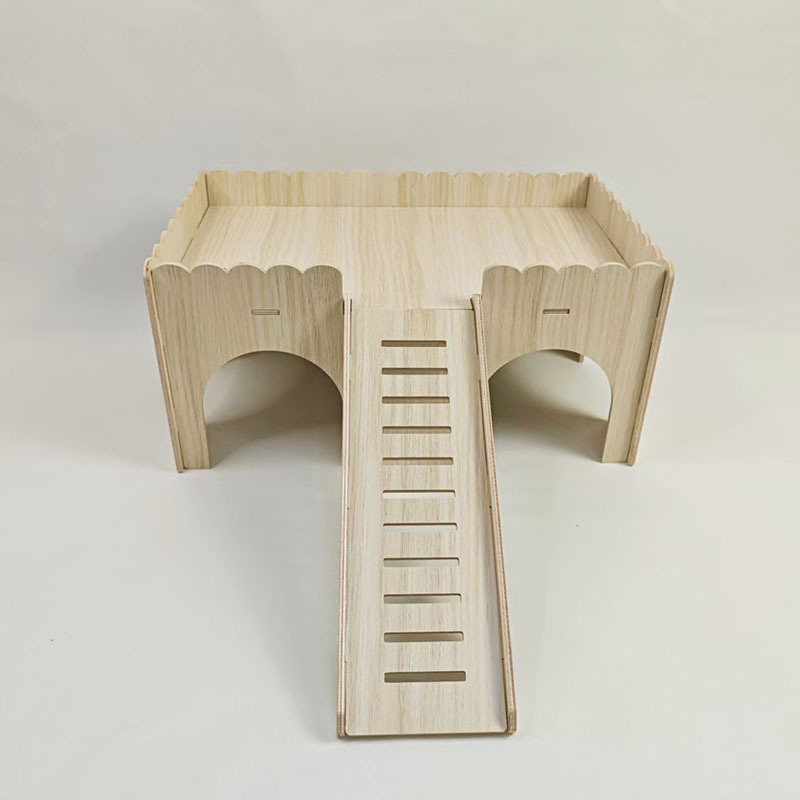 Деревянный домик для белок, хомяков, морских свинок и кроликов, уютное место для сна