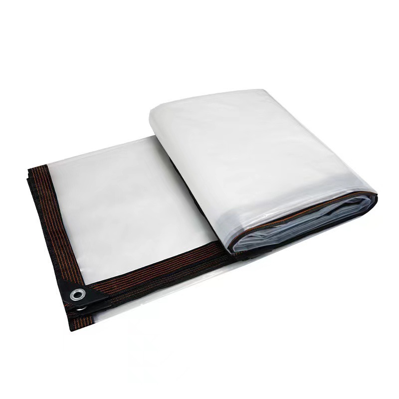 Transparent Multifunctional Rainproof Cloth PE Waterproof Tarpaulin Balcony Rain Shade Outdoor Windshield Plastic Cloth Cold Cross-border