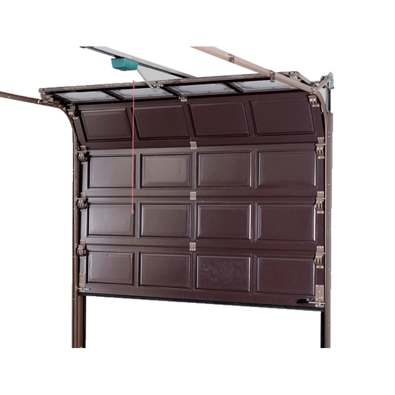 Aluminum Alloy flap garage door luxury villa electric anti-theft sliding door European-style intelligent remote control automatic garage door