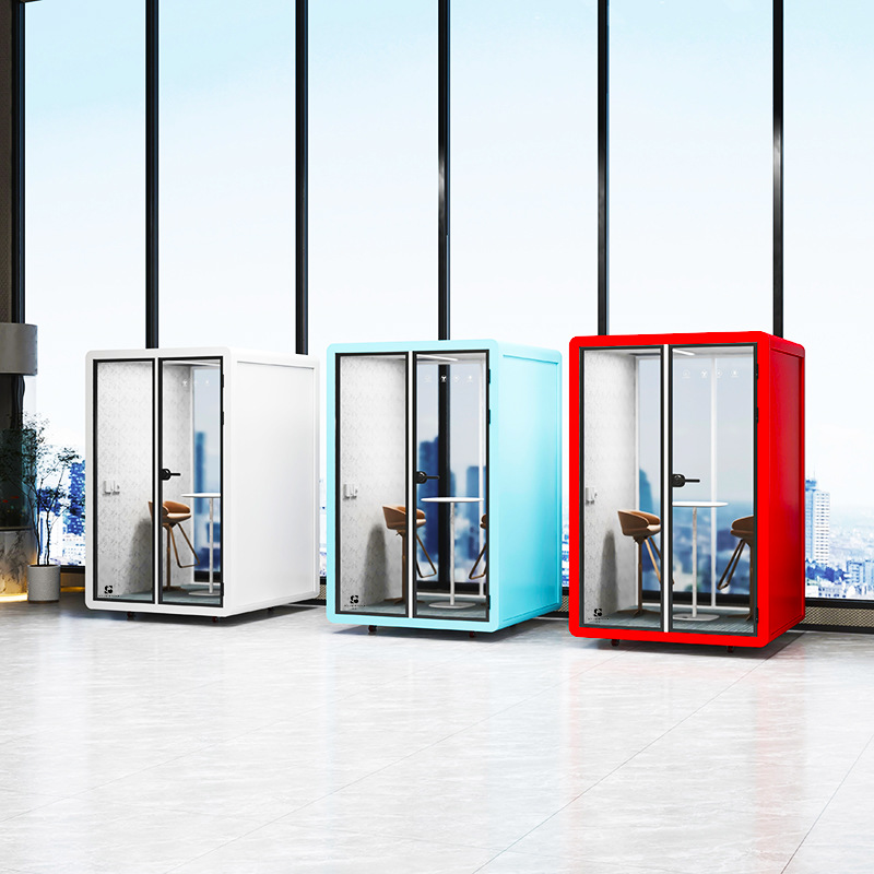Mobile detachable soundproof room mute cabin office telephone booth piano room drum room studio studio recording studio