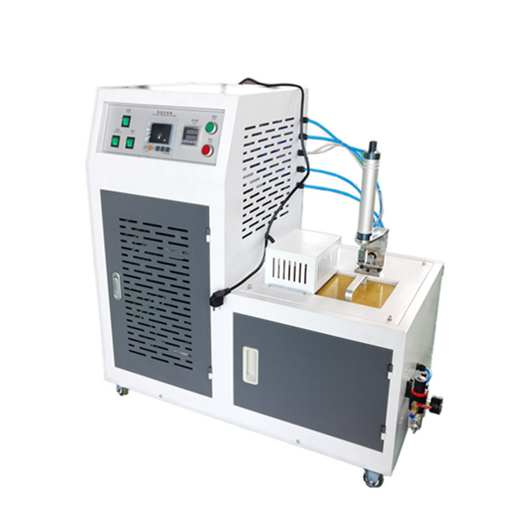 Rubber Low-Temperature Brittleness Tester, Multi-Specimen Impact Brittleness Testing Machine, Intelligent Rapid Refrigeration and Cold Resistance Tester