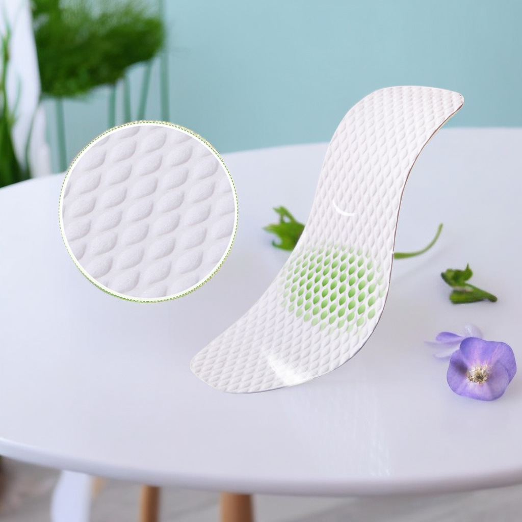 Facai Road Wooden Paddle Insole Moisture-proof Heat Insulation Disposable Insole Odor-absorbent Sweat Breathable Cotton Insole Warm Insole