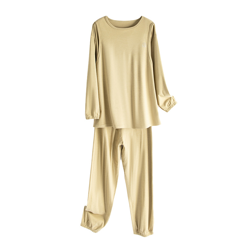 Breastfeeding Clothes suit Autumn and Winter New Autumn Clothes Autumn Trousers Women's Pregnant Women's Home Clothes Loose plus size Pajamas Pregnant Women's Moon Clothes