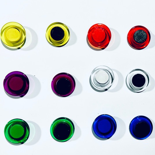 3 см магнитный гвоздь для белой доски, офисный цветной магнит, магнитные зерна, круглая магнитная застежка 30 мм, прозрачные магнитные бусины, магнитные учебные пособия