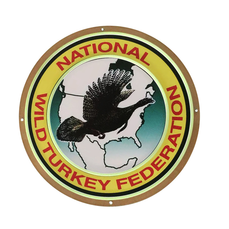 Led Neon Light Bar Barbecue Shop Round Advertising Sign Creative Personality Restaurant Background Decoration