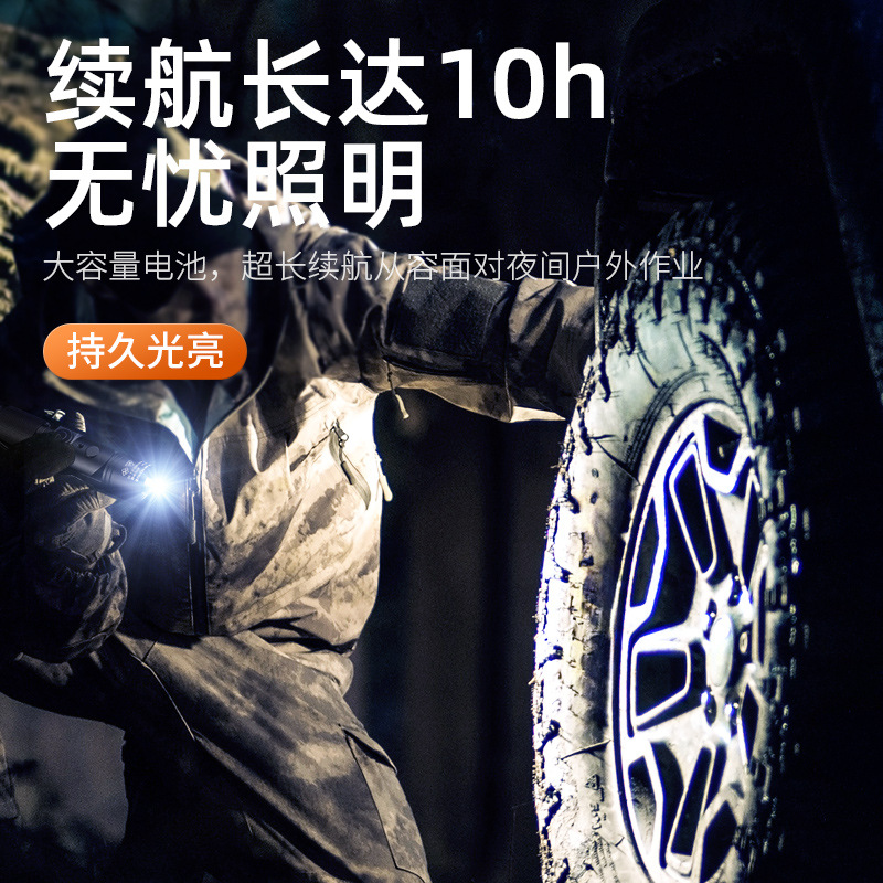 Shenhuo Ex Explosion-Proof Corner Flashlight Magnetic Emergency 90-Degree Firefighter Gas Station Lighting Ep08 Ultra-Bright