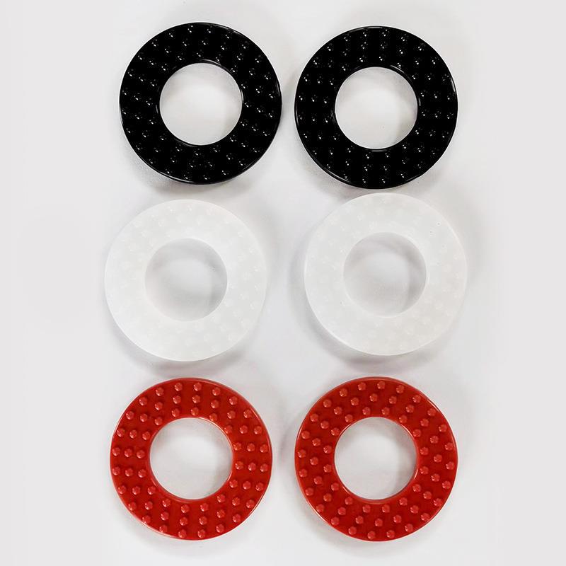Manufacturer Supplies Black, Red, and White Silicone Pads, Silicone Particle Gaskets, Round Silicone Gaskets