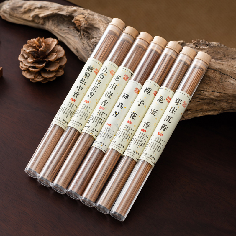 Manufacturer Wholesale] Pine Cone Incense Goose Pear Account Incense Natural Incense Gardenia Laoshan Sandalwood Indoor Aromatherapy Deodorization