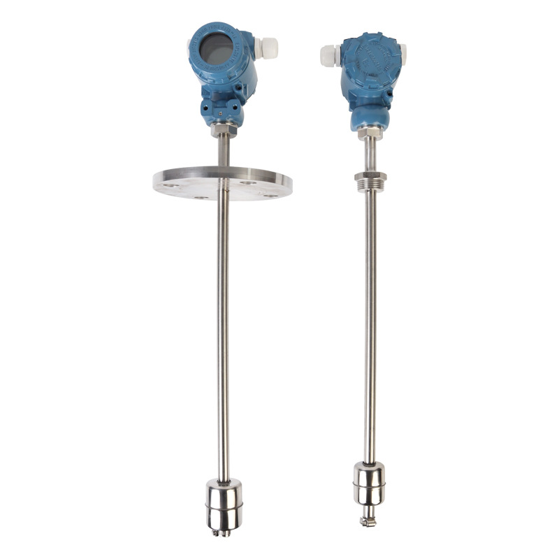 Float Level Transmitter Magnetic Float Sensor Plug-In Type Magnetic Reed Switch Float Level Gauge 4-20Ma