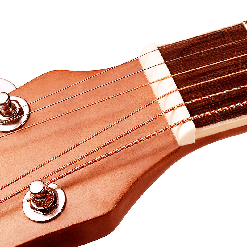 A Set of 6 Folk Guitar Strings from Sound Geek, Single String, Two Strings, Universal Full Set of Guitar Strings