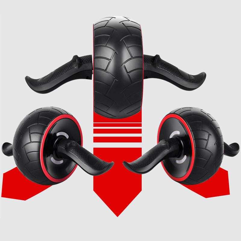 Cross-Border Automatic Rebound Abdominal Wheel, Abdominal Muscle Wheel, Fitness Equipment for Home Use, Women's Belly Reduction, Men's Abdominal Tightening Exercise Trainer