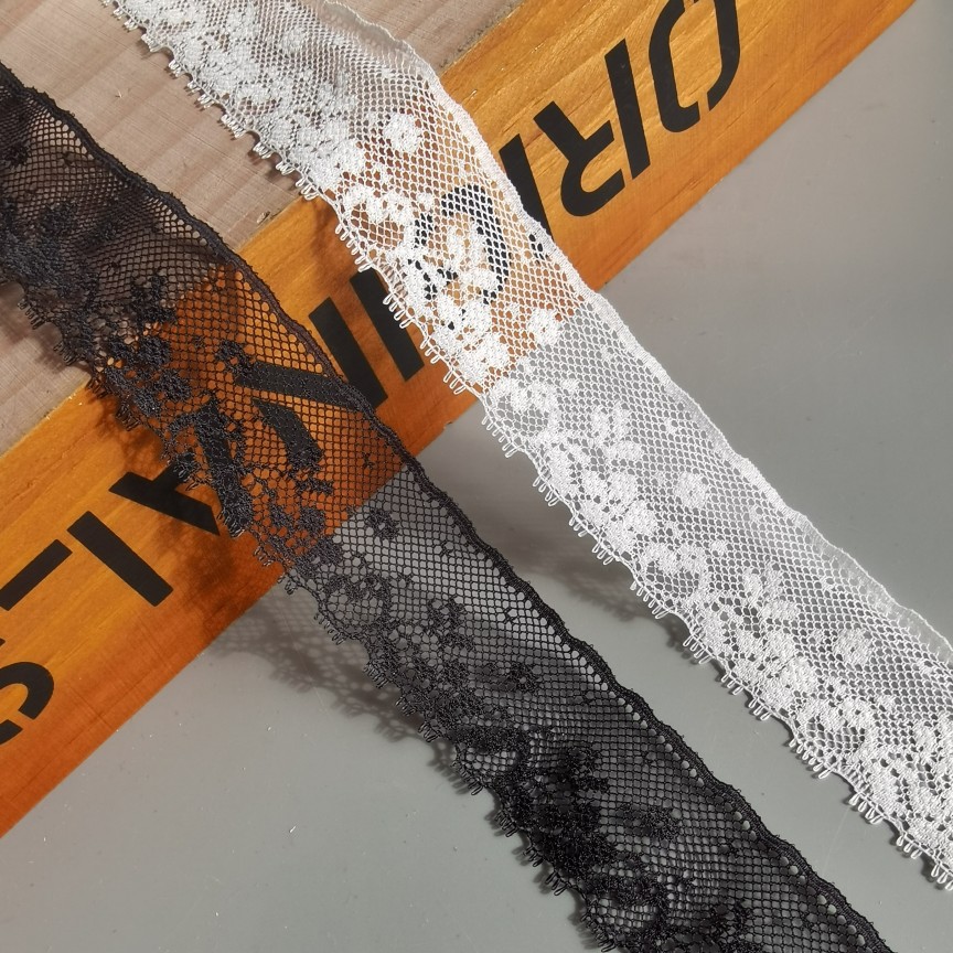 Taiwan White Non-elastic Lace Accessories DIY Handmade Doll Dress Edge Hand Account Lolita Hair Belt Decoration