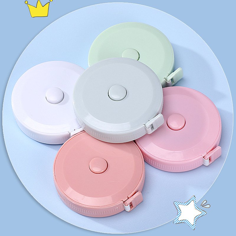 Self-produced Factory Measuring Ruler Waist Circumference Measuring Waist Circumference Measuring Bust Special Ruler Mini Tape Measure 1.5m