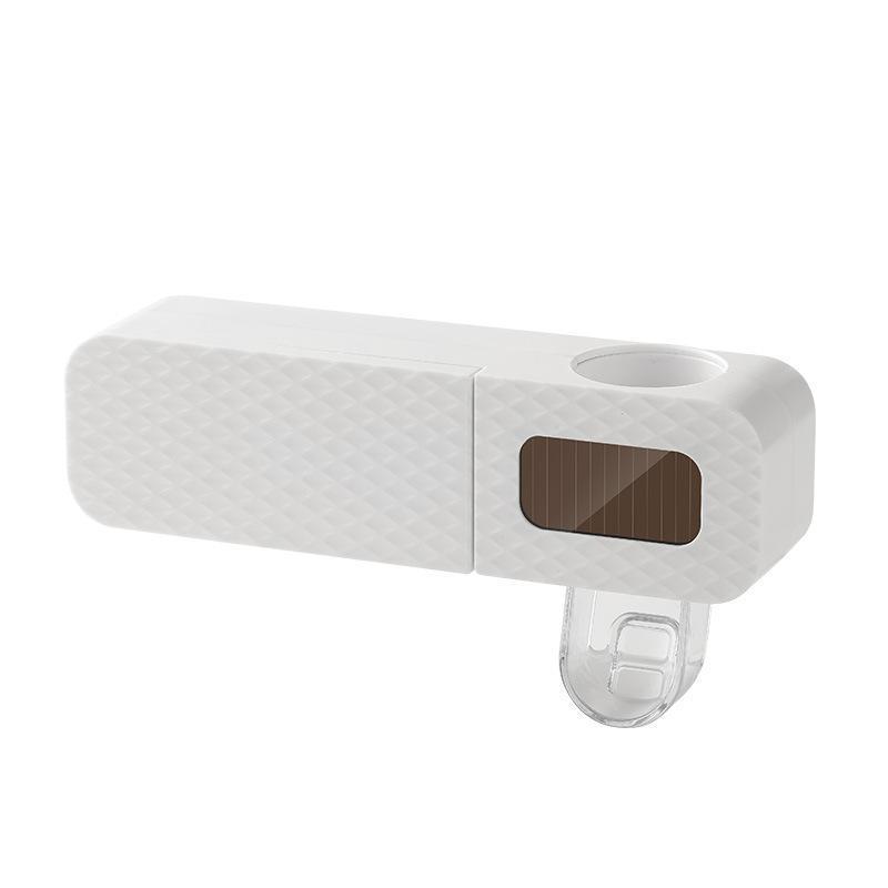 Cross-border New Product Smart Toothbrush Holder Sterilizer UV Punch-free Wall-mounted Toothbrush Holder Automatic Toothpaste Squeezer