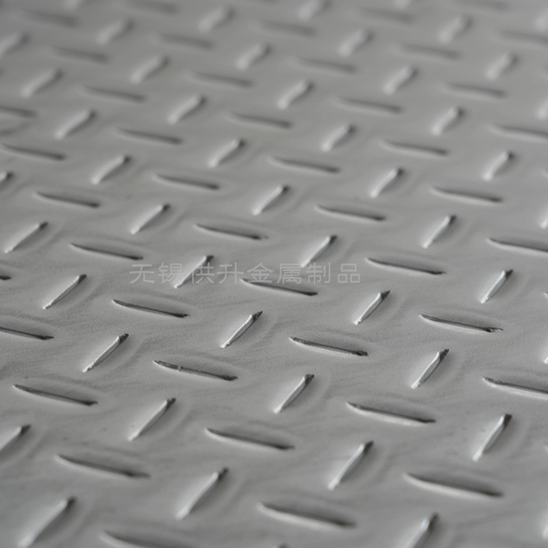 Wuxi 304 Stainless Steel Pattern Plate Industrial Cutting Special Embossed Anti-Skid Plate Lentil Millet Grain Pattern