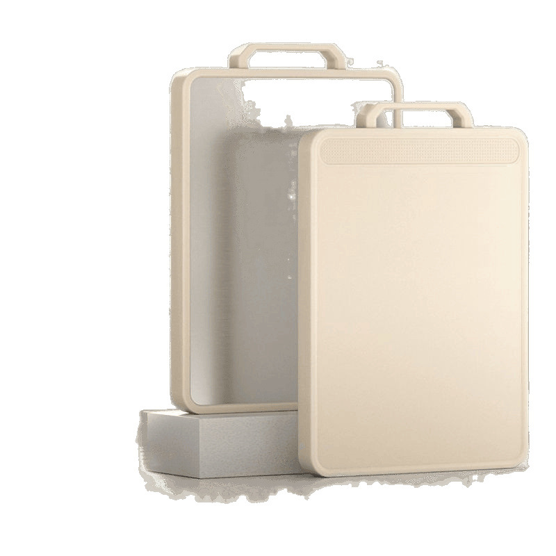 Double-Sided Cutting Board Household Fruit Cutting Board Stainless Steel Plastic Cutting Board Kitchen Special Sticky Board Factory Wholesale