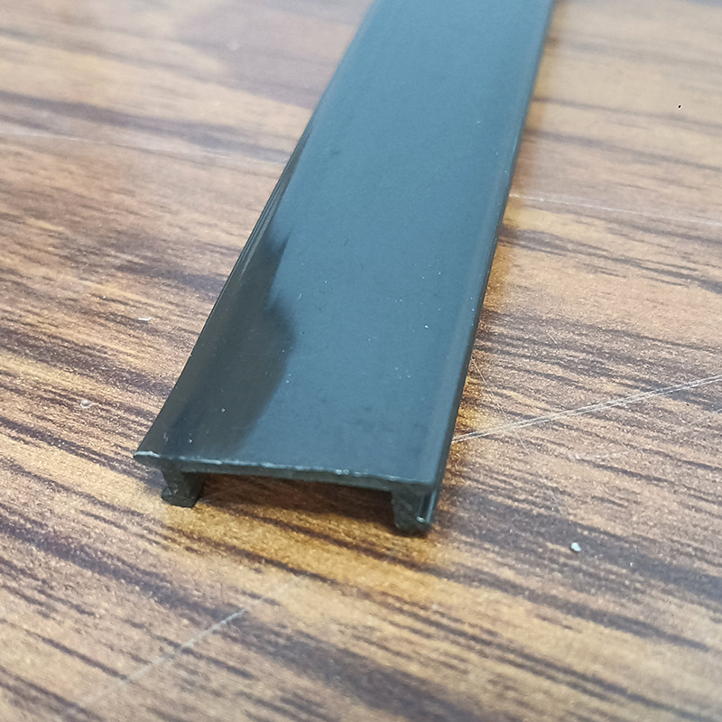 Plastic profile abs soft and hard co-extrusion plastic strip plastic edge door and window accessories plastic Profile extrusion