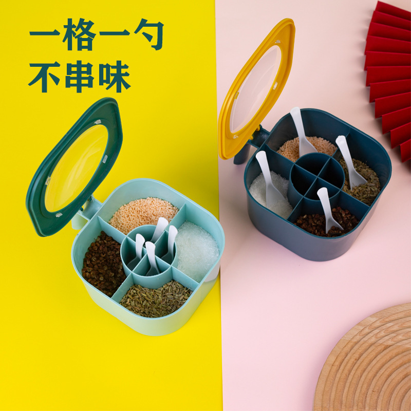 Стеклянная банка для приправ, банка для соли, кухонная банка для приправ, контейнер для масла, банка для соли и глутамата натрия