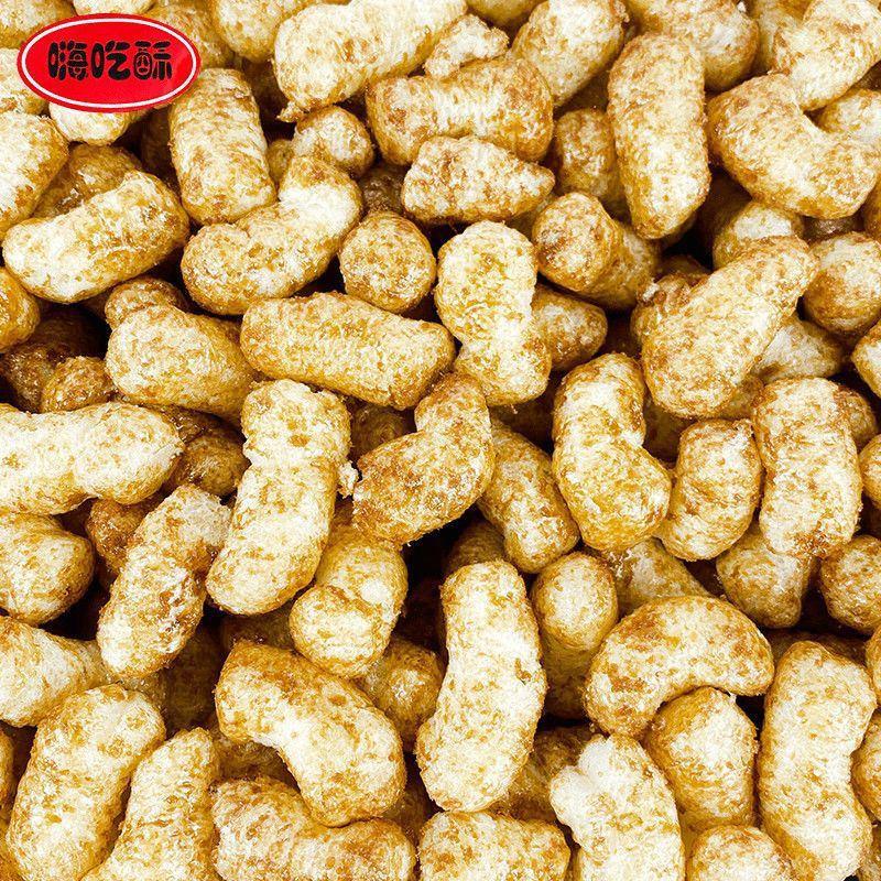 Brown Sugar Crispy Fruit Corn Honey Rice Cake Sticky Cake Traditional Rice Cake 8090 Nostalgic Classic Puffed Large Packaging Snacks