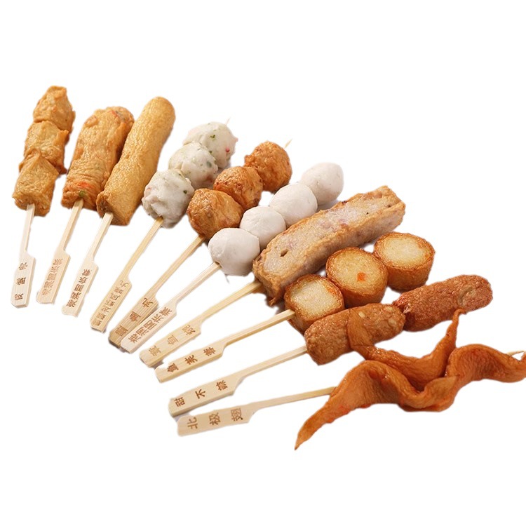 Oden Cooking Ingredients Wholesale Dingweitai Series Commercial Hot Pot Meatballs Fish Balls Arctic Wings Japanese Convenience Store