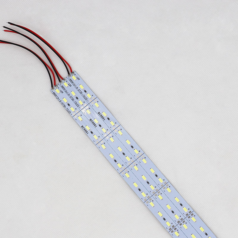 Low Voltage 5630 Led Hard Light Strip Wholesale 12V24V High Brightness 5050 Jewelry Cabinet Shelf 2835 Embedded Light Strip