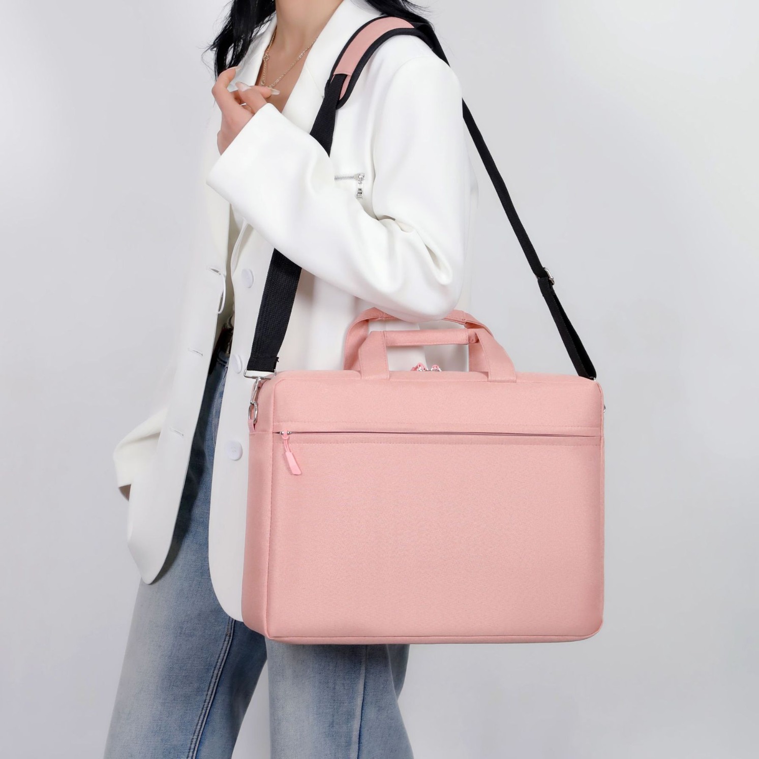 Portable laptop bag suitable for business leisure notebook bag rog all kinds of 14 inch 15.6 inch data bag