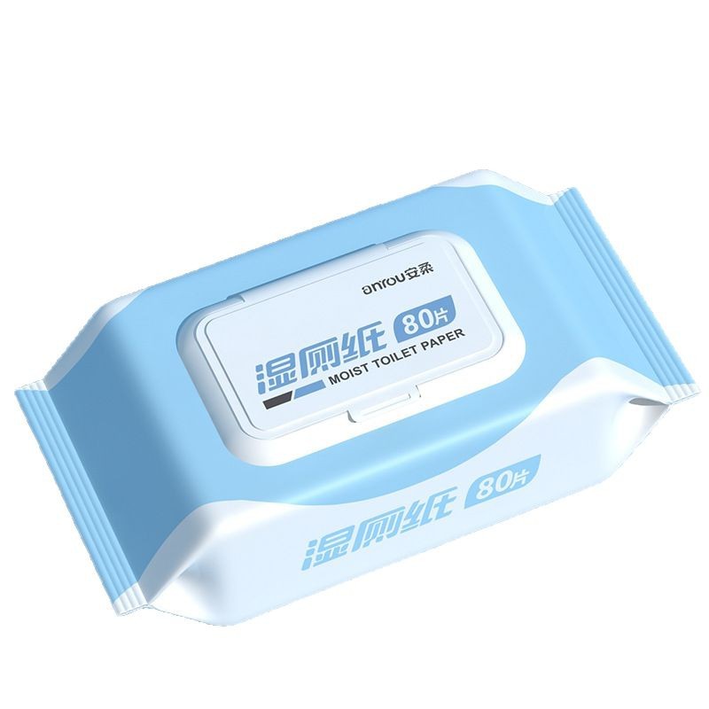 Wet Toilet Paper for Wipe Butt Wipe Toilet Tissue Household Wet Toilet Tissue Cleaning Care Wet Wipes for Men and Women