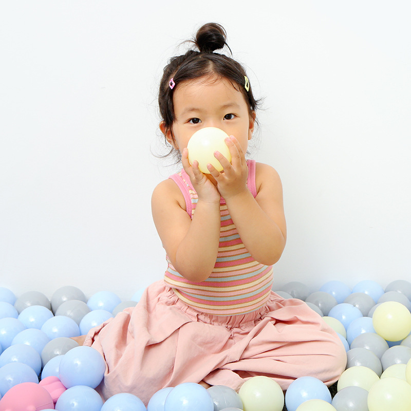 Ocean ball baby ocean ball in stock wave ball pool thickened toy playground children baby color ball