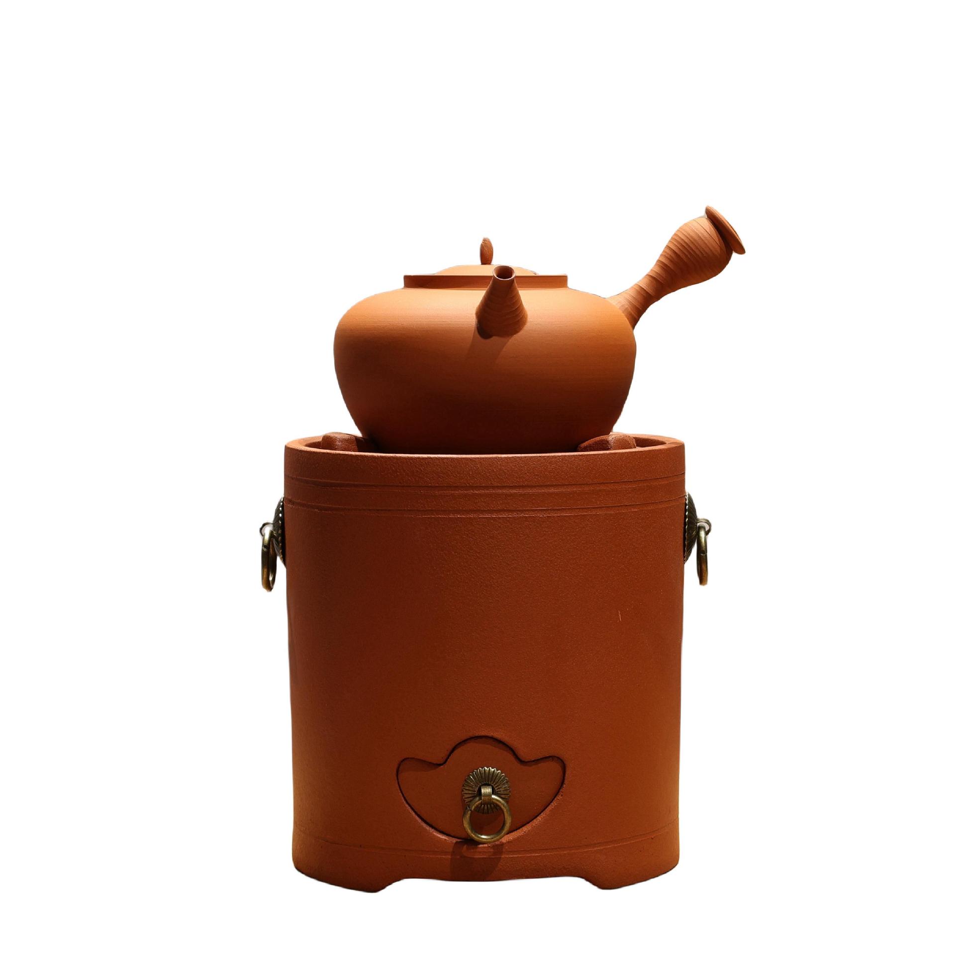 Stove tea stove Chaozhou red mud tea stove household tea cooking electric ceramic stove charcoal electric dual-use kung fu tea carbon stove