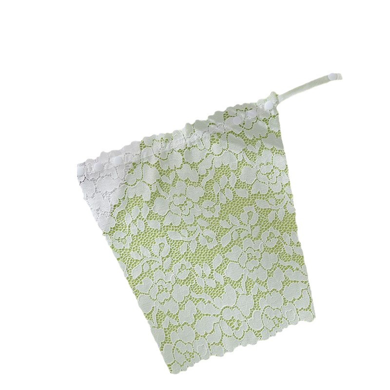 Spring and summer one-piece anti-exposure lace tube top women's seamless short sexy strapless invisible bra