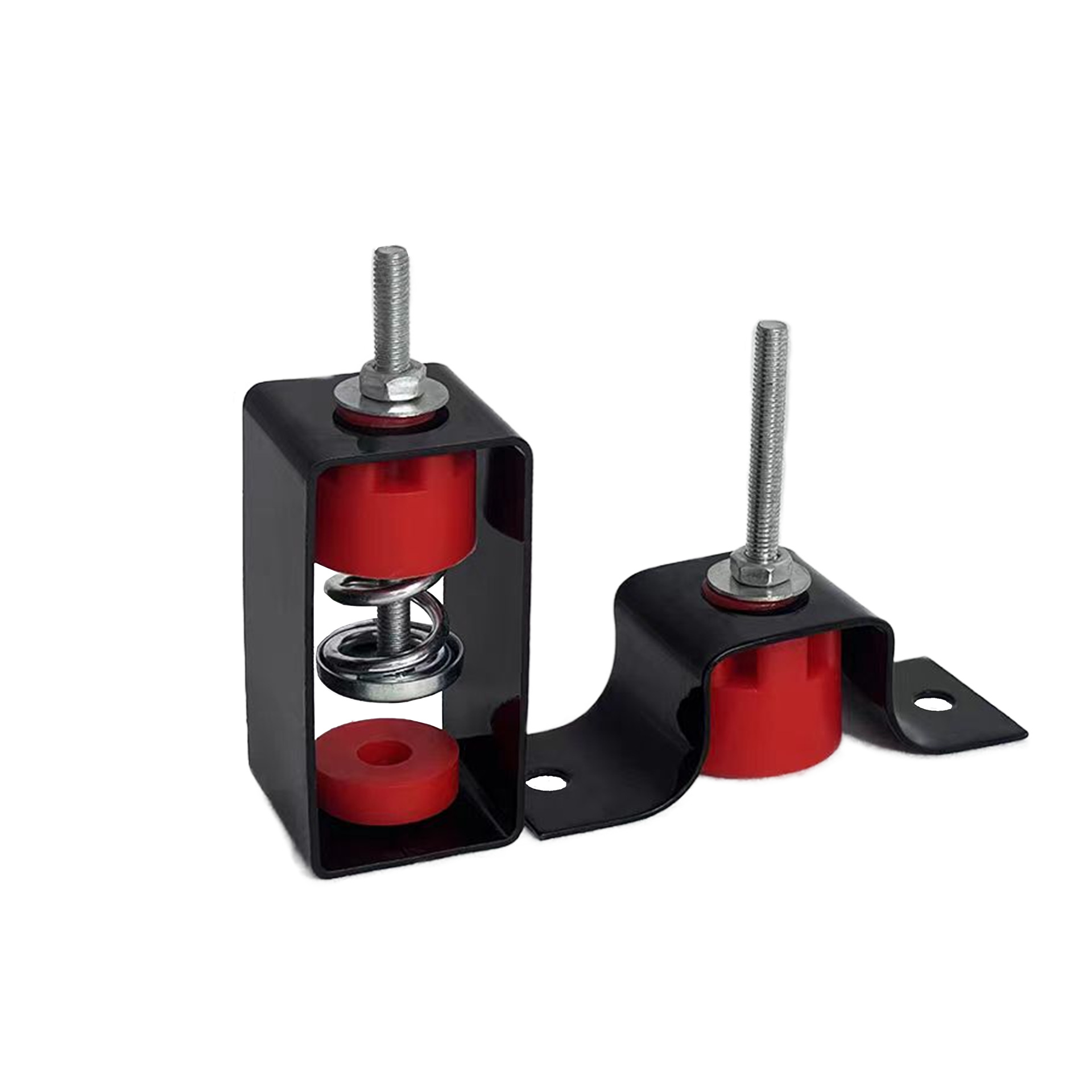 Ceiling wall shock absorber KTV bar drum room keel ceiling soundproof decoration accessories U-shaped spring shock absorber