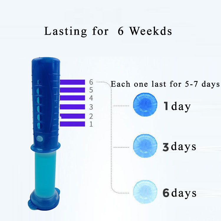 Toilet gel cleaner toilet floret toilet toilet fragrance deodorization 6 toilet cleaner